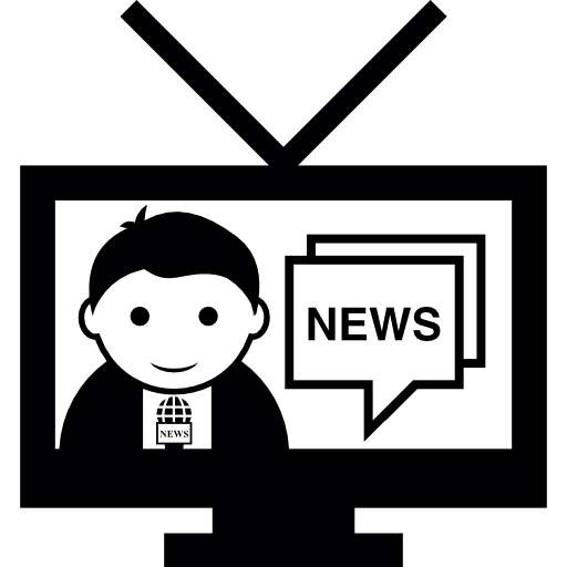 News Report On Tv Icons Free Download