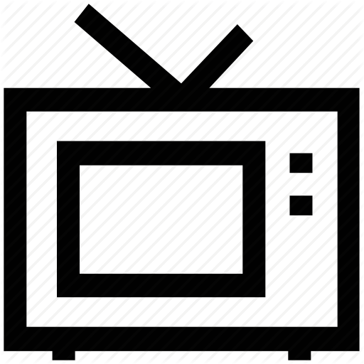 Entertainment, Media, Retro, Television, Tv, Tv Set Icon