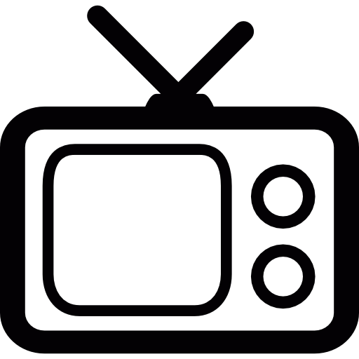 Technology, Movie, Televisor, Film, Tv Watching, Tv Set Icon