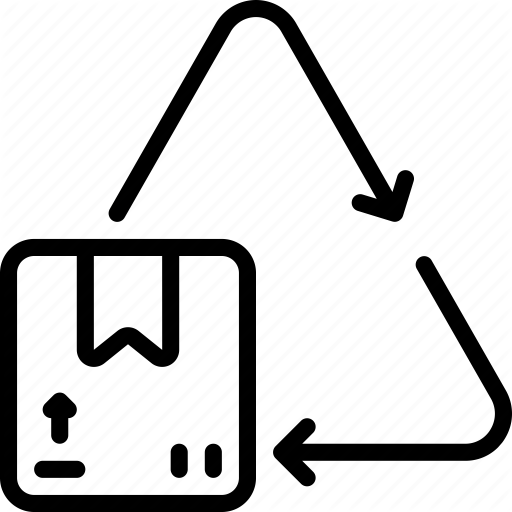 Delivery, Logistics, Package, Parcel, Recycle, Shipping Icon