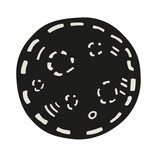 Moon New Moon Icon Free Space Iconset Good Stuff No Nonsense