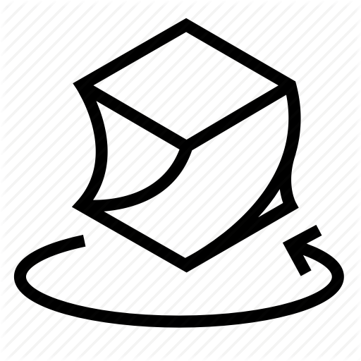 Arrow, Box, Pack, Rotate, Turn, Twist, Unscrew Icon