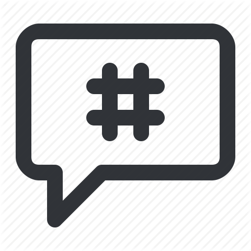 Hashtag Vector Instagram Icon Transparent Png Clipart Free