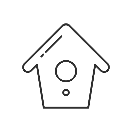 Bird House, Home, Profile, Twitter Icon