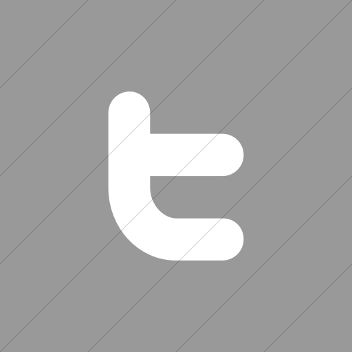 Flat Square White On Light Gray Raphael Twitter Icon