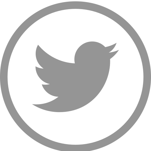 White Circle Twitter Logo Png Images