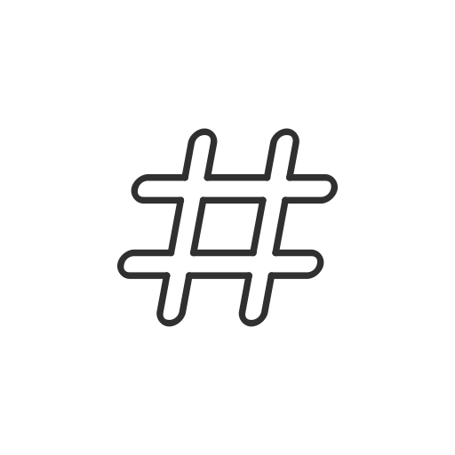 Hashtag, Social Media, Tag, Twitter Icon