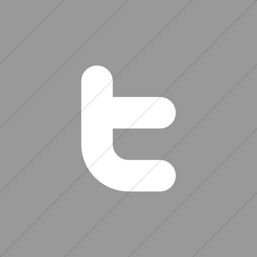 Flat Square White On Light Gray Broccolidry Twitter Icon