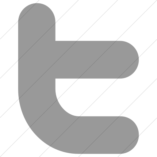 Simple Light Gray Raphael Twitter Icon
