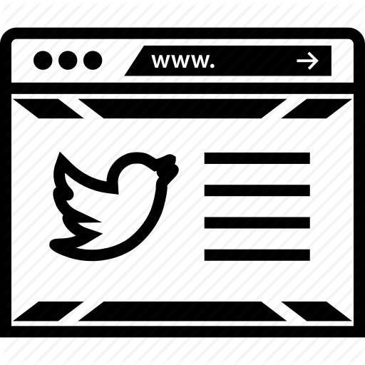 Browser, Internet, Online, Tweet, Twitter, Web Icon