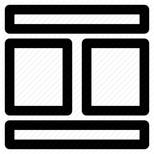 Column, Internet, Layout, Marketing, Networking, Online, Two Icon