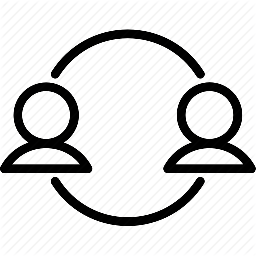 Connect, Connection, People, Team, Two, Work Icon