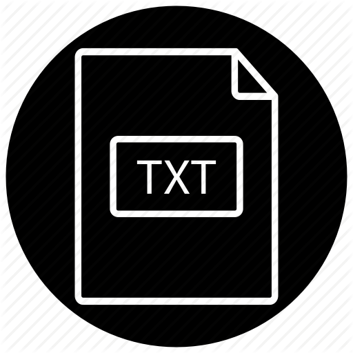 Txt File Icon