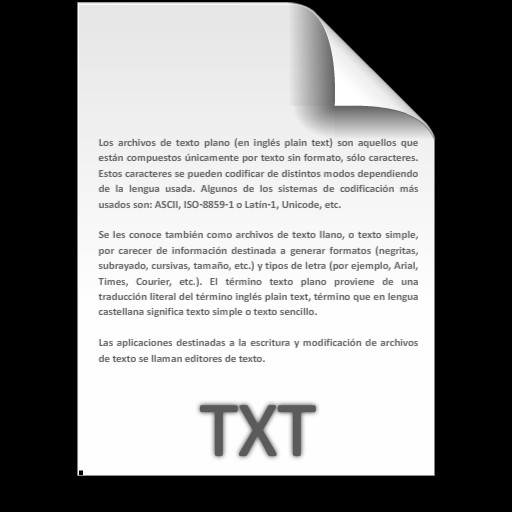 Txt Free Icon Png