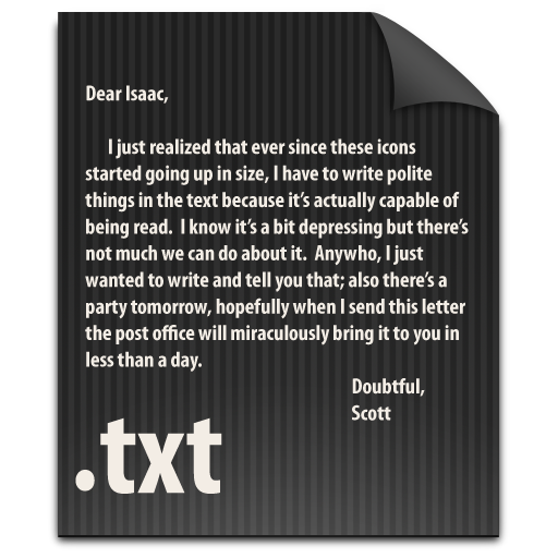 Txt Icons