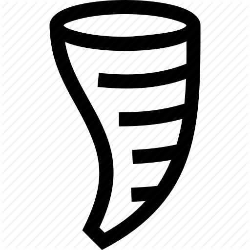 Hurricane, Tornado, Typhoon Icon