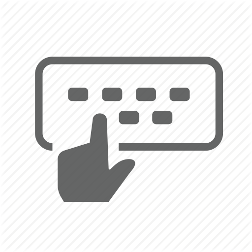 Buttons, Enter, Hand, Keyboard, Press, Type, Typing Icon