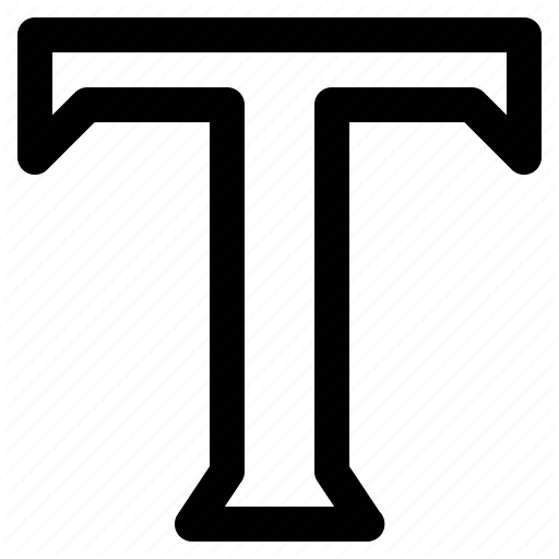 Design, Font, Text, Type, Typography Icon