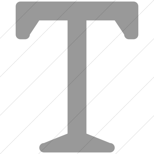 Simple Light Gray Broccolidry Typography Icon