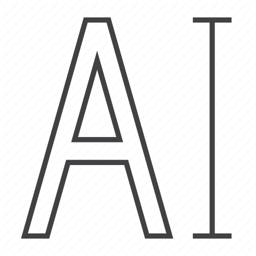 A, Alphabet, Design, Font, Text, Type, Typography Icon