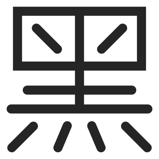 Chinese Typography Icon