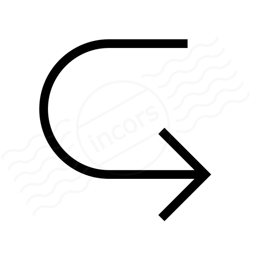 Iconexperience I Collection Arrow U Turn Icon