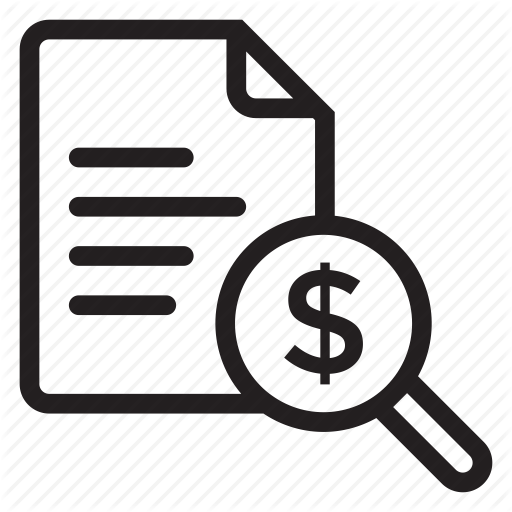 Chart, Contract, Document, Find, Graph, Letter, Magnifier Icon