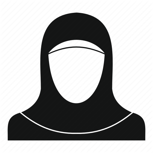 Arab, Arabic, Cartoon, Dub Islam, Muslim, Woman Icon