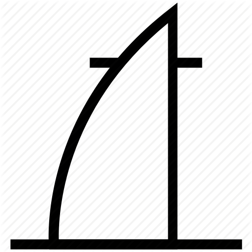 Building, Burj Al Arab, Dub Hotel, Uae, United Arab Emirates Icon