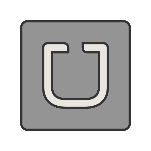 Uber Icon Free Of Social Media Logos Ii Filled Line