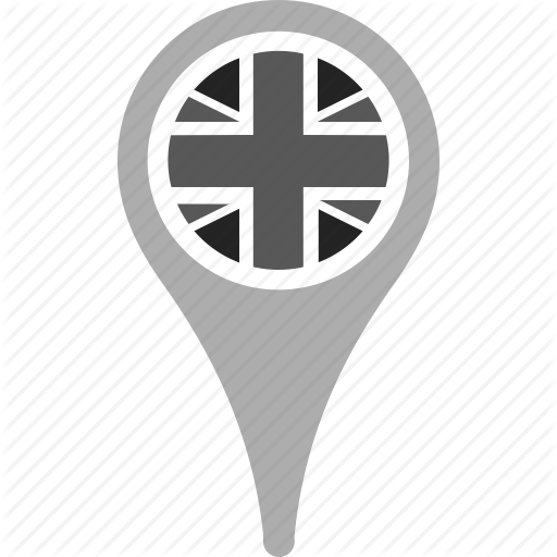 Country, County, Flag, National, Pin, Uk, United Kingdom Icon