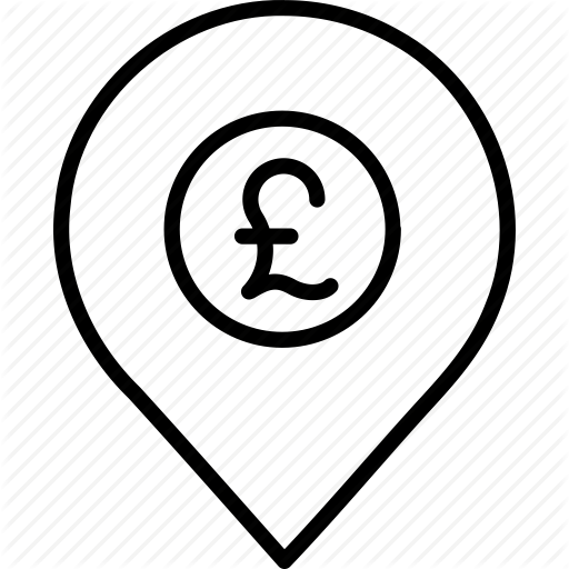 Currency, Ecommerce, Finance, Location, Money, Pound, Uk Icon