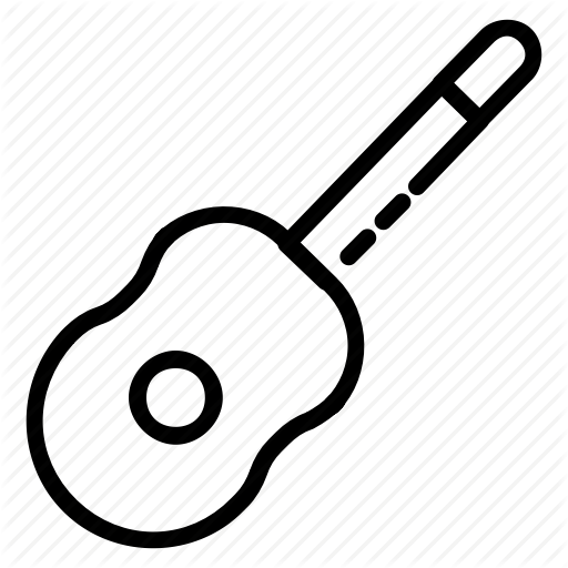 Adventure, C Camping, Guitar, Music, Ukulele Icon