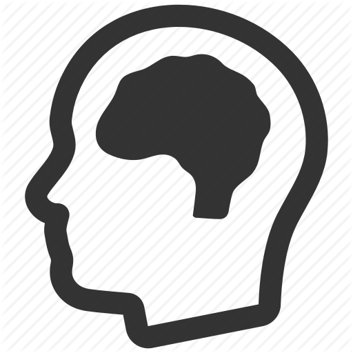 Brain, Education, Human Head, Man, Mind, Psychology, Thinking Icon