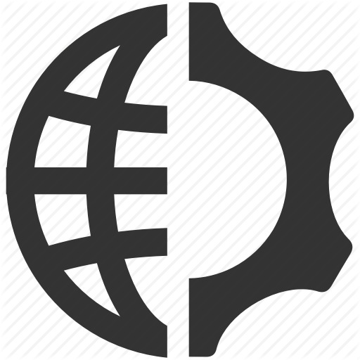 Global Technology, Globalization, Globe With Gear, International