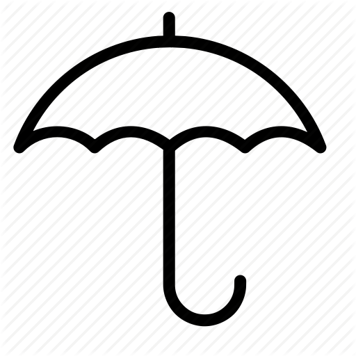 Rain, Umbrella Icon
