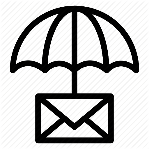 Email, Envelope, Letter, Mail, Protection, Safe, Umbrella Icon