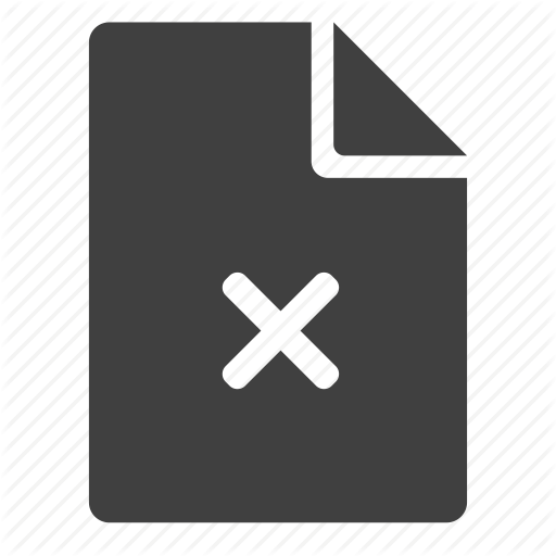 Cancel, Delete, Document, Lock, Page, Remove, Unavailable Icon