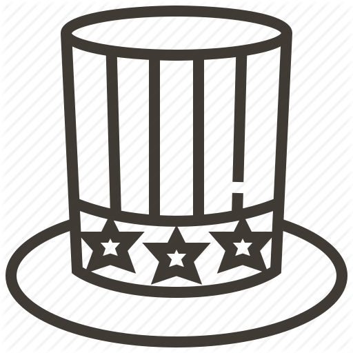 Clothing, Hat, Star, Uncle Sam Icon