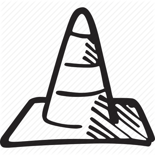 Bollard, Road Block, Under Construction Icon