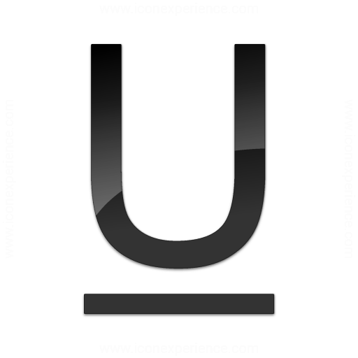 Iconexperience V Collection Text Underlined Icon
