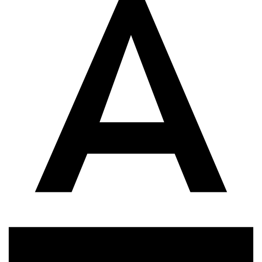 Underline Text Button Icons Free Download