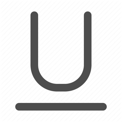 Font, Format, Text, Underline Icon