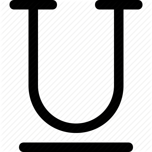 Format, Text, Type, Underline Icon