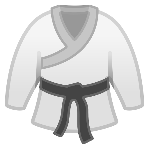 Martial Arts Uniform Icon Noto Emoji Activities Iconset Google