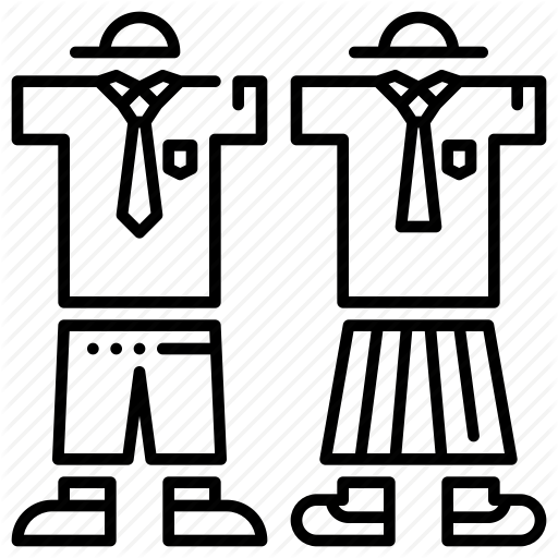 Character, Clothing, School, Scout, Uniform Icon