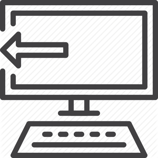 Arrow, Computer, Outside, Pc, Software, Uninstall Icon