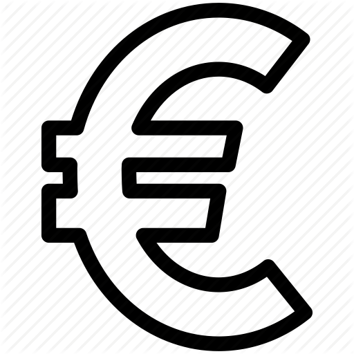 Coin, Currency, Euro, Europe, European, Nations, Union Icon