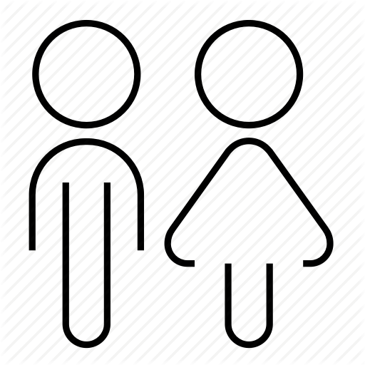Person, Sign, Unisex, Unissex, Wc Icon