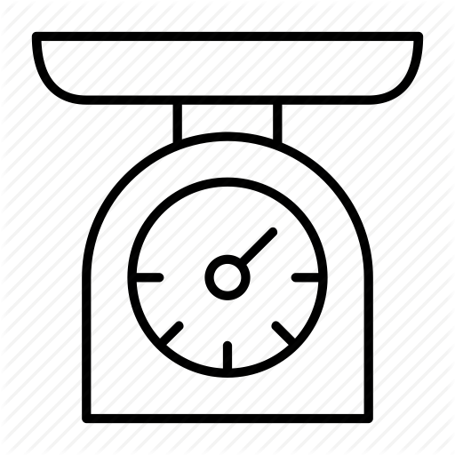 Kitchen, Measurement, Scale, Tool, Unit Icon